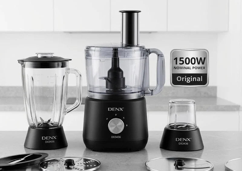 Denx - 11-in-1 Multipurpose Food Processor